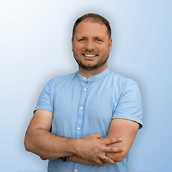 Portraitfoto von Patrick Klöppel (Geschäftsführer)